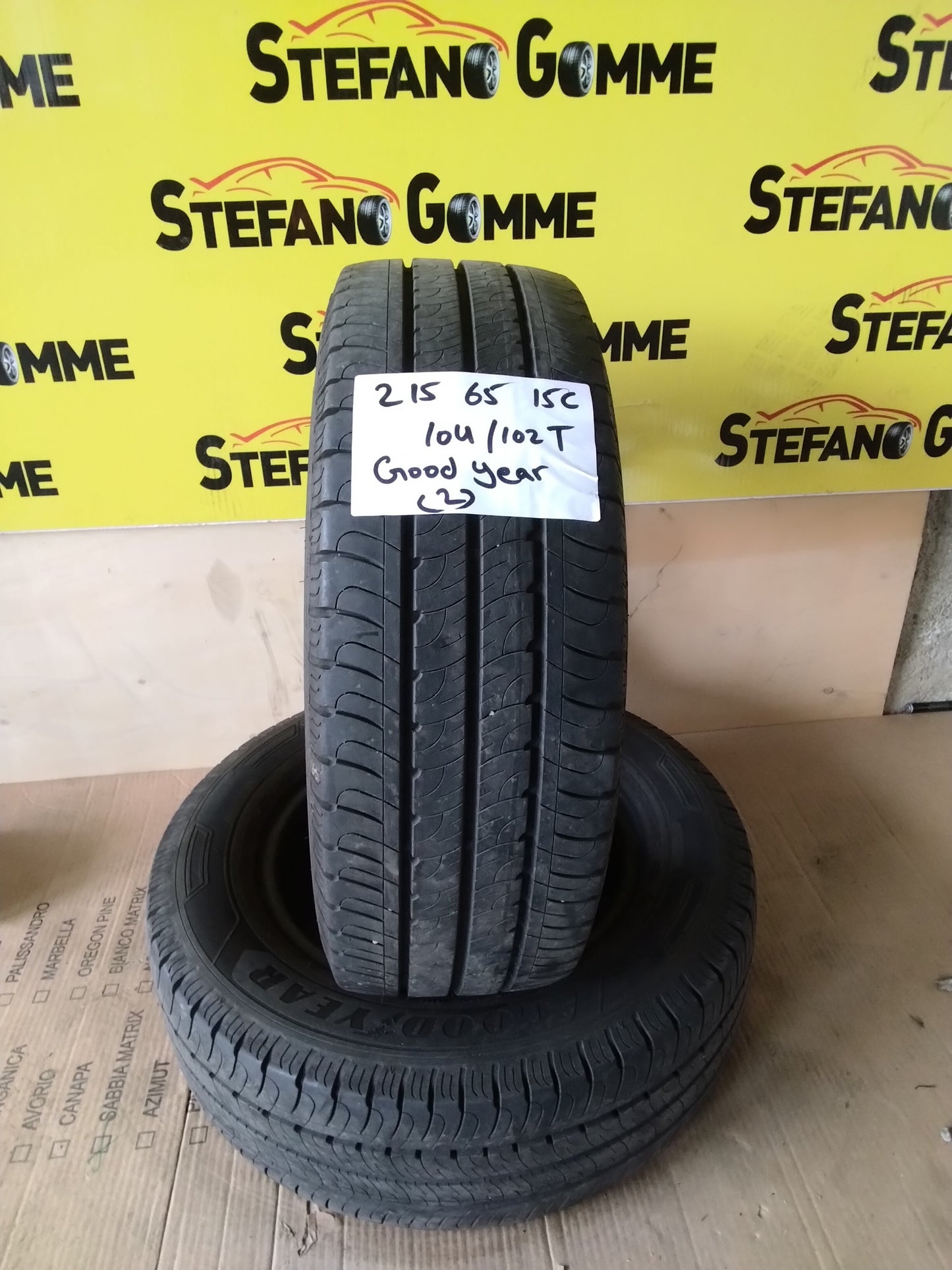 215 65 15C 104 102T Goodyear